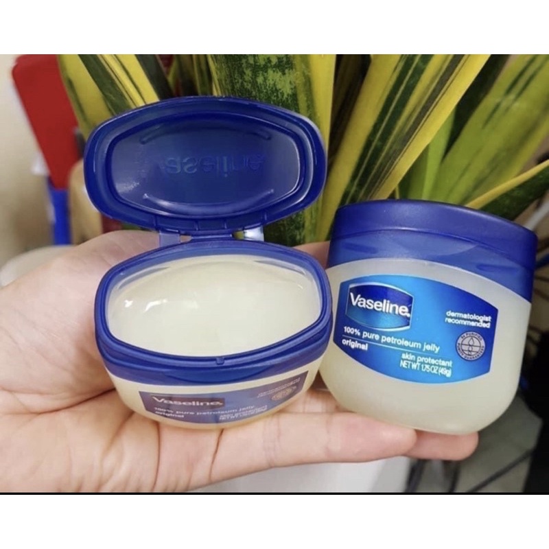 Sáp bôi dưỡng ẩm 😍 VASELINE, hũ 49g, giảm khô, bong da hiệu quả 100%,