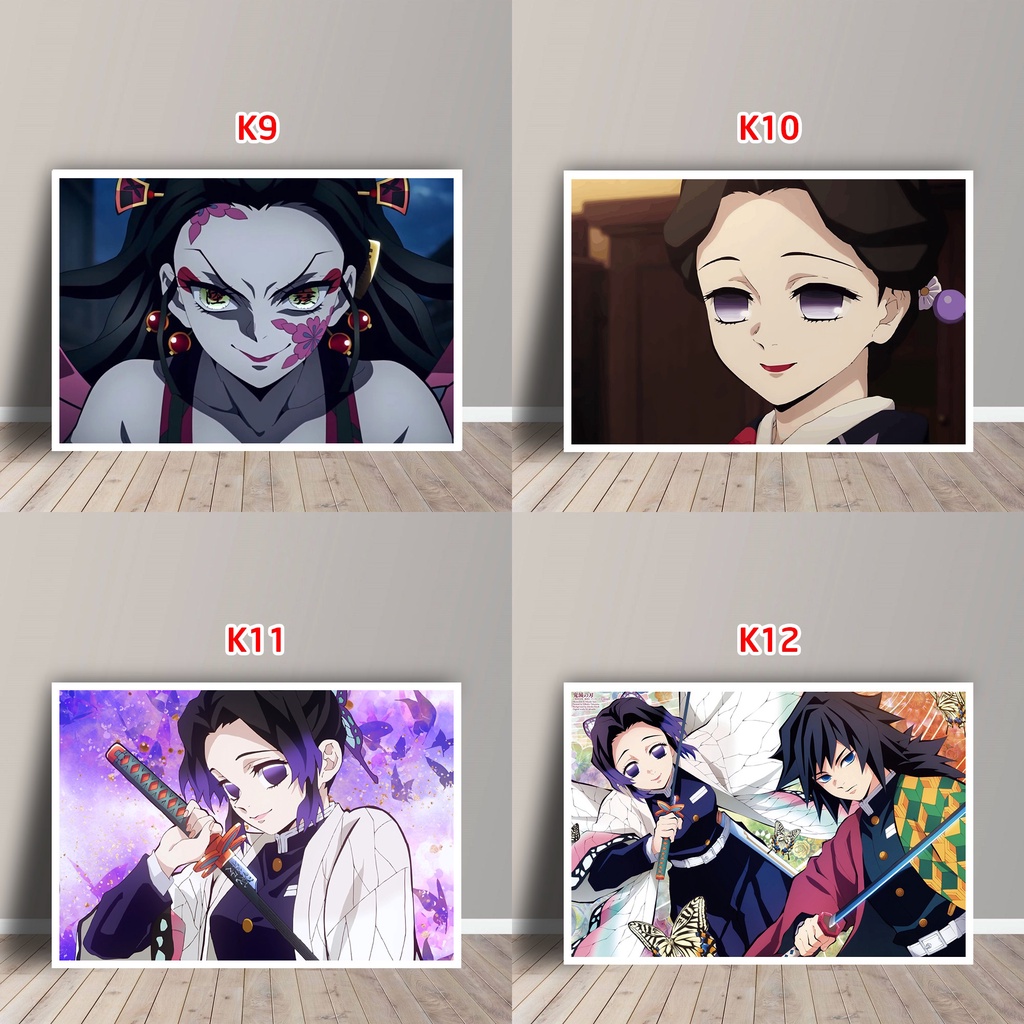 Tấm Postcard Cao Cấp Anime Kimetsu No YaiBa