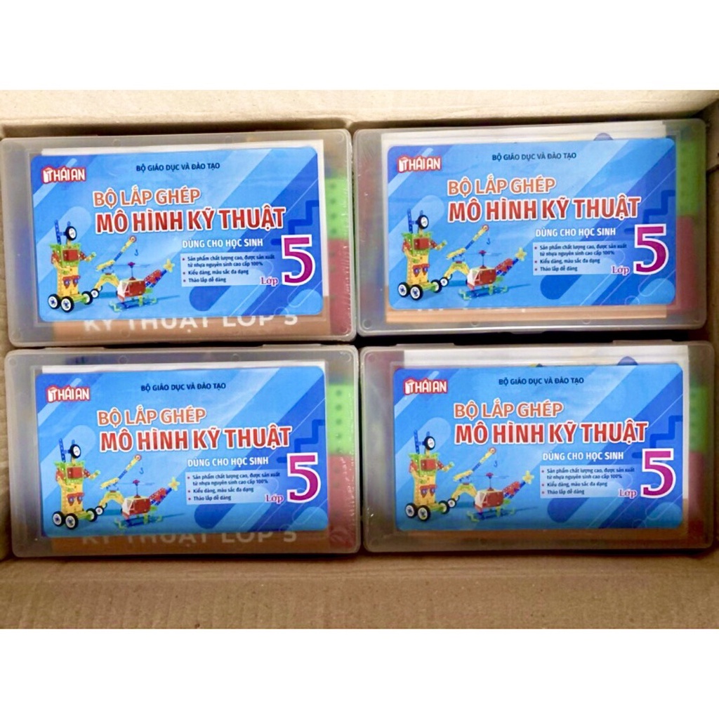 Bộ mô hình Lắp ráp Kỹ Thuật lớp 5 - Thái An