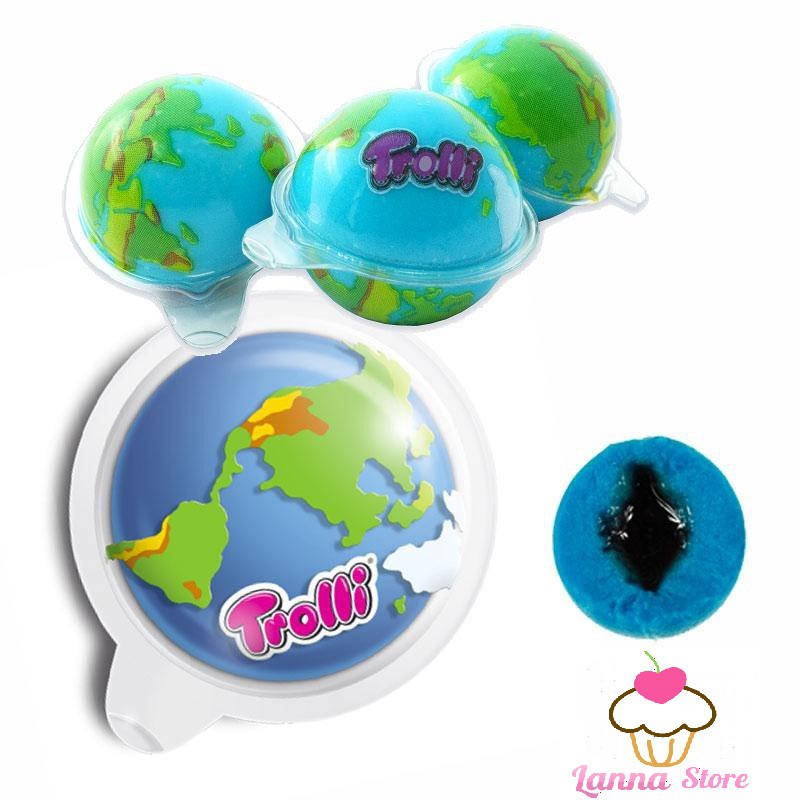 Lẻ 1 viên Kẹo dẻo Trolli Planet Gummi - Đức