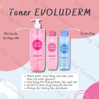 Toner Evoluderm Lotion Tonique 250ml