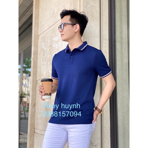 ÁO THUN NAM CỔ BẺ VIỀN riley huynh | BigBuy360 - bigbuy360.vn