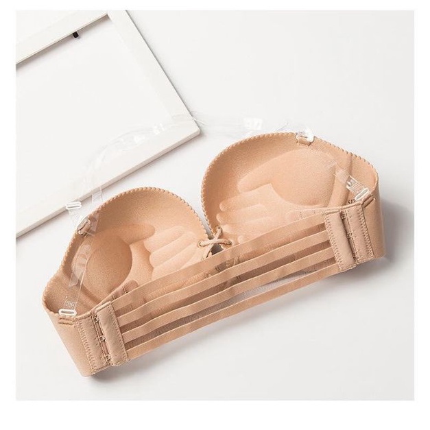 Áo ngực mặc đầm hở lưng - Áo lót nữ bàn tay nâng ngực dây rút tạo khe siêu quyến rũ 683