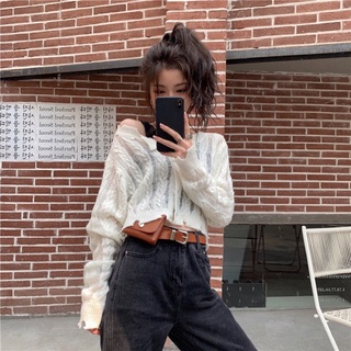 ( CÓ ẢNH THẬT ) Áo khoác cardigan croptop