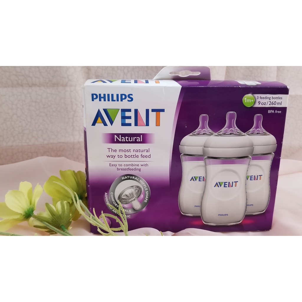 BÌNH SỮA PHILIPS AVENT NATURAL 260ML_CÓ BILL