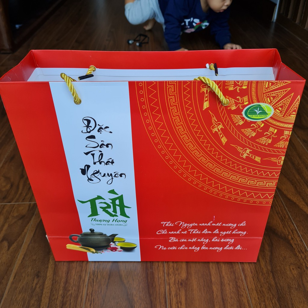 Chè thái nguyên, trà khô, chè búp loại 1 làm quà biếu đẹp TN03 | BigBuy360 - bigbuy360.vn