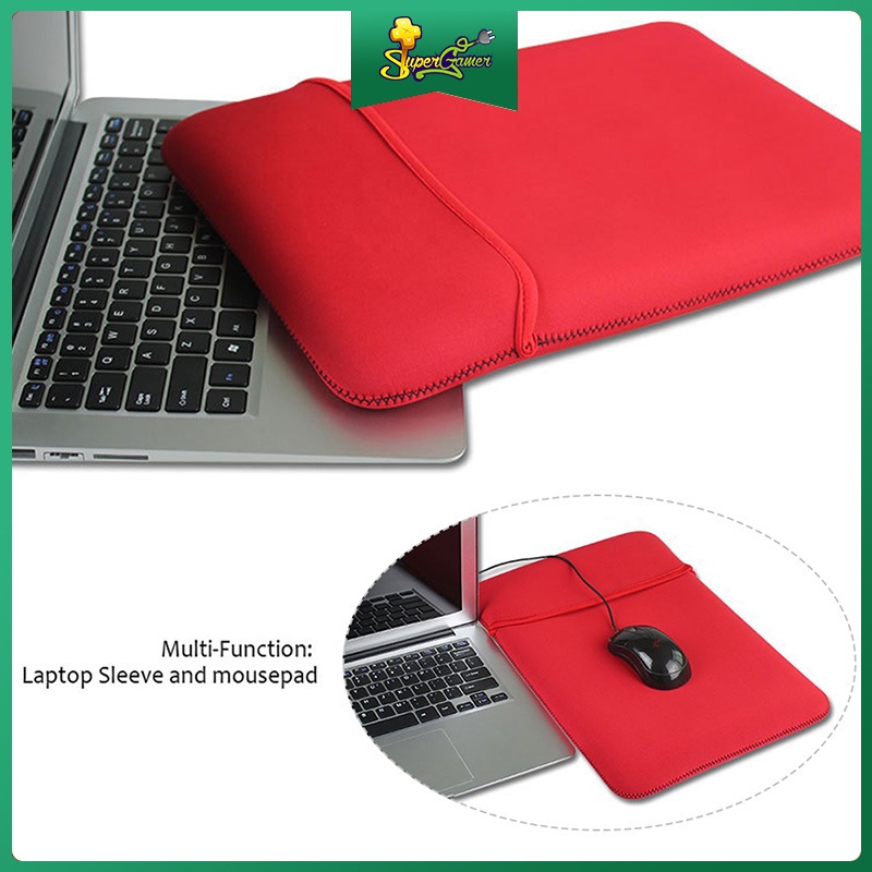 Túi đựng bảo vệ máy tính xách tay/máy tính bảng 7-17 Inch hai mặt bằng neoprene | BigBuy360 - bigbuy360.vn