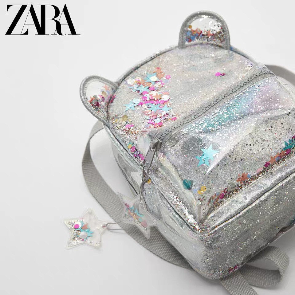 HÀNG NHẬP KHẨU -  Balo Zara nhựa vinly xuất xịn cho bé - Hàng Nhập Khẩu