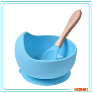 Bát ăn dặm silicone cho bé chống đổ kiểu nhật dễ thương