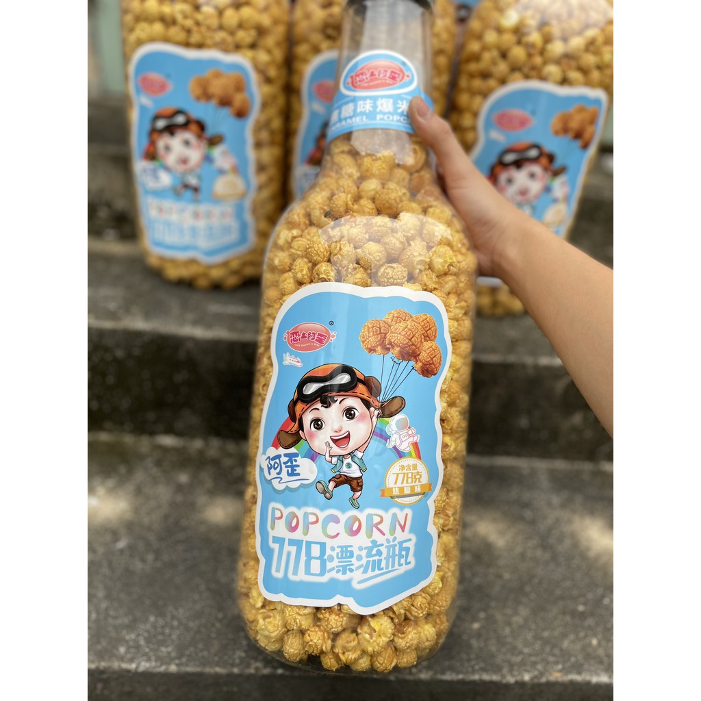 [BẮP RANG BƠ] Chai Khổng Lồ Cao 53cm Siêu Nhiều Siêu Ngon