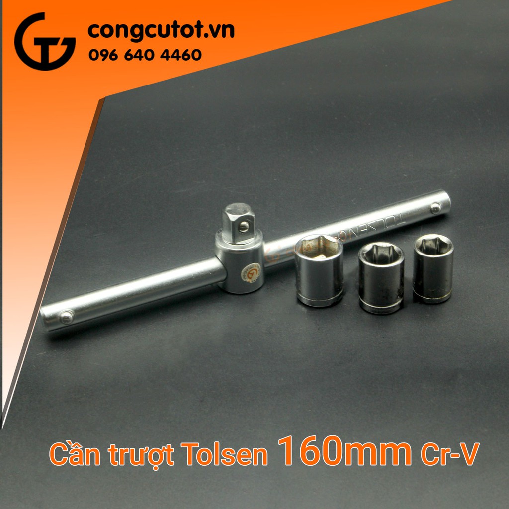 Cần trượt 3/8&quot; * 160mm (6&quot;) Tolsen 15130