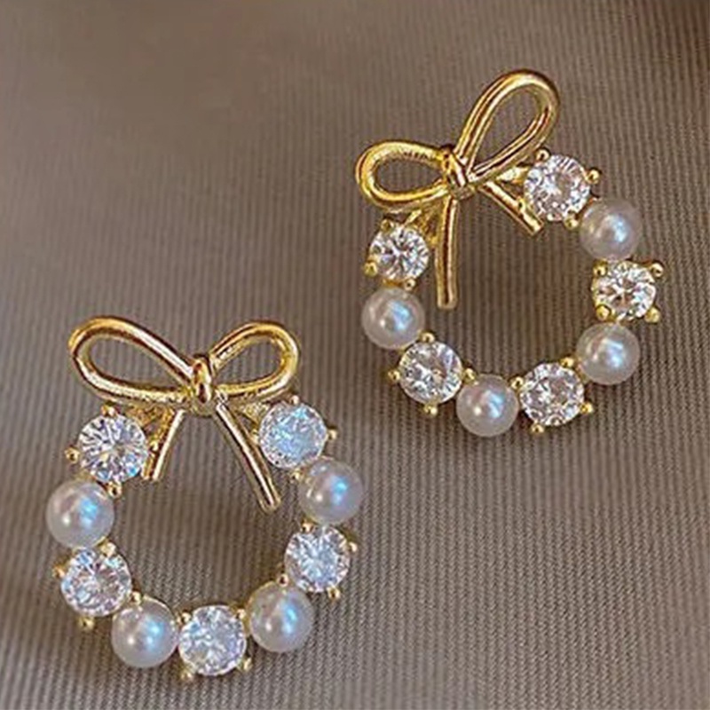 Khuyên Tai Phong Cách Hàn Quốc Thời Trang Xinh Xắn Cho Nữ