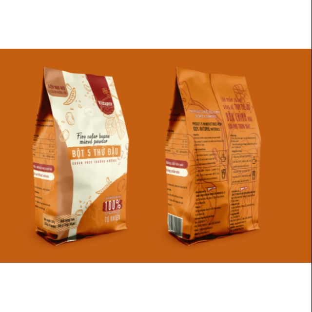 BỘT 5 THỨ ĐẬU KHÔNG ĐƯỜNG VITAPRO