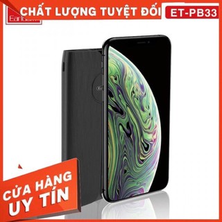 Sạc dự phòng 10000mah earldom et-pb33 ,pin vào nhanh,bền bỉ , bảo hành 2 năm lỗi 1 đổi 1