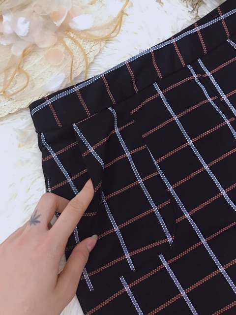 CHÂN VÁY DÁNG A CÓ 2 TÚI ( ảnh thật trải sàn - có video quay) | BigBuy360 - bigbuy360.vn