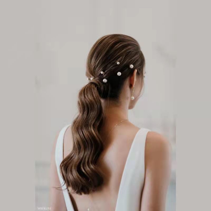 Kẹp Tóc Nhỏ Đính Hạt Ngọc Trai Nhân Tạo Mẫu Mới 2022