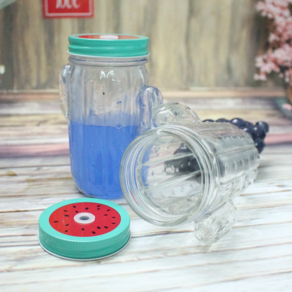LY THỦY TINH DÁNG XƯƠNG RỒNG 400ML