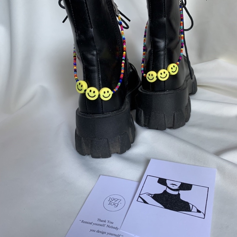 Phụ kiện trang trí giày Boot Hàn Quốc