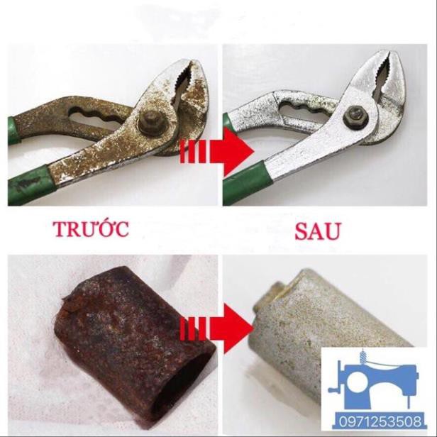 Chai tẩy gỉ sét đồ dùng kim loại siêu mạnh