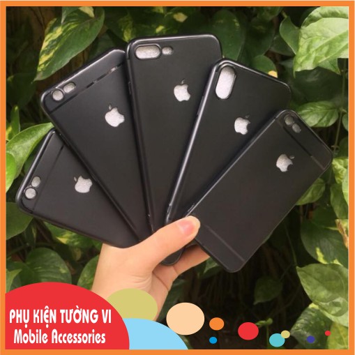 Ốp dẻo đen nhám cho các loại iPhone từ 5 tới Pro Max