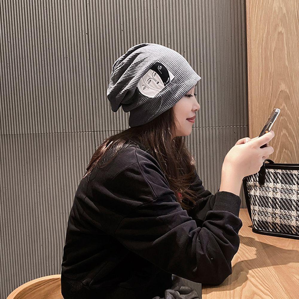 Mũ Trùm Đầu Phong Cách Hip Hop Hàn Quốc Ngọt Ngào