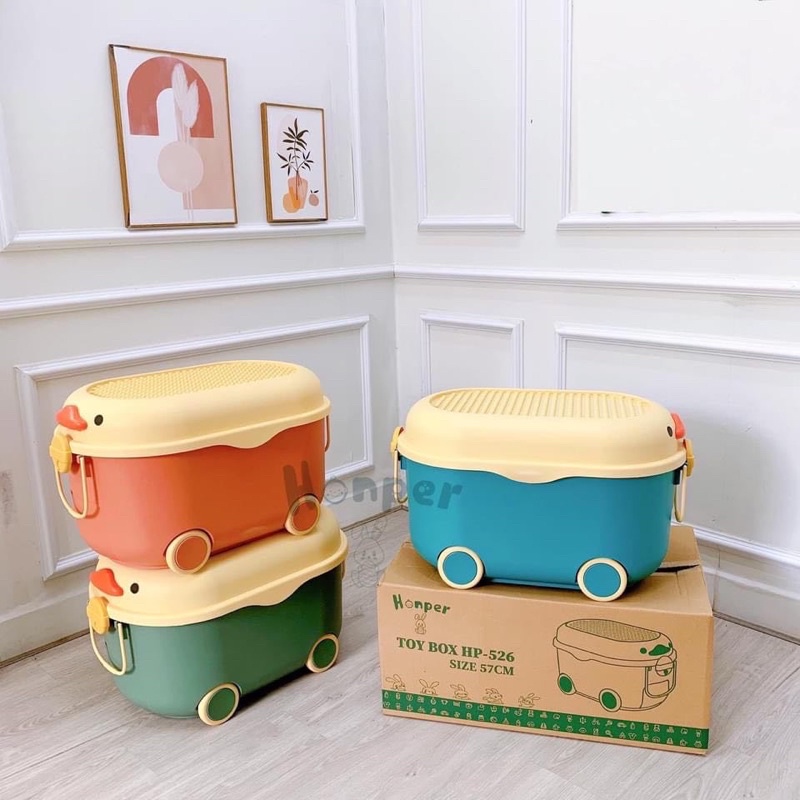 Thùng Đựng Đồ Chơi Hình Vịt Honper Size To