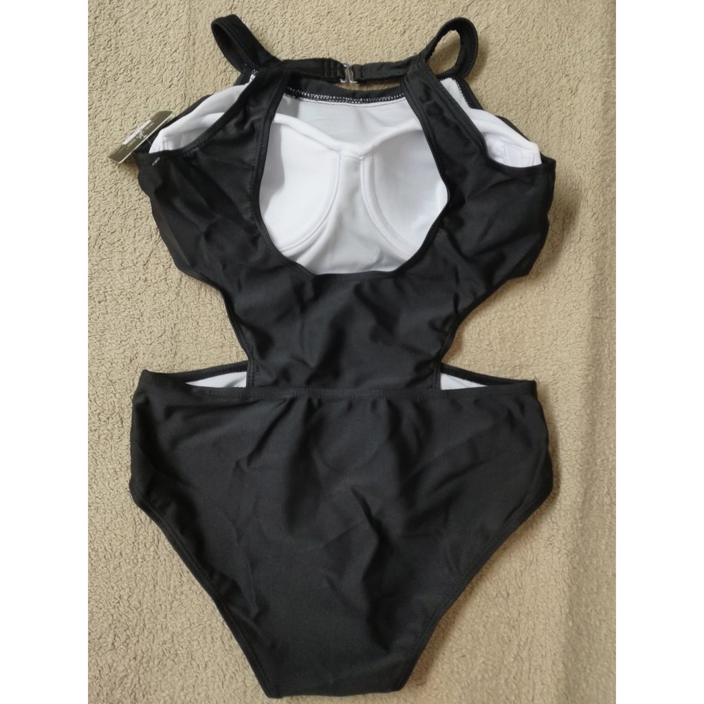 Bộ đồ tắm một mảnh màu trơn thiết kế hở lưng quyến rũ cho nữ | BigBuy360 - bigbuy360.vn