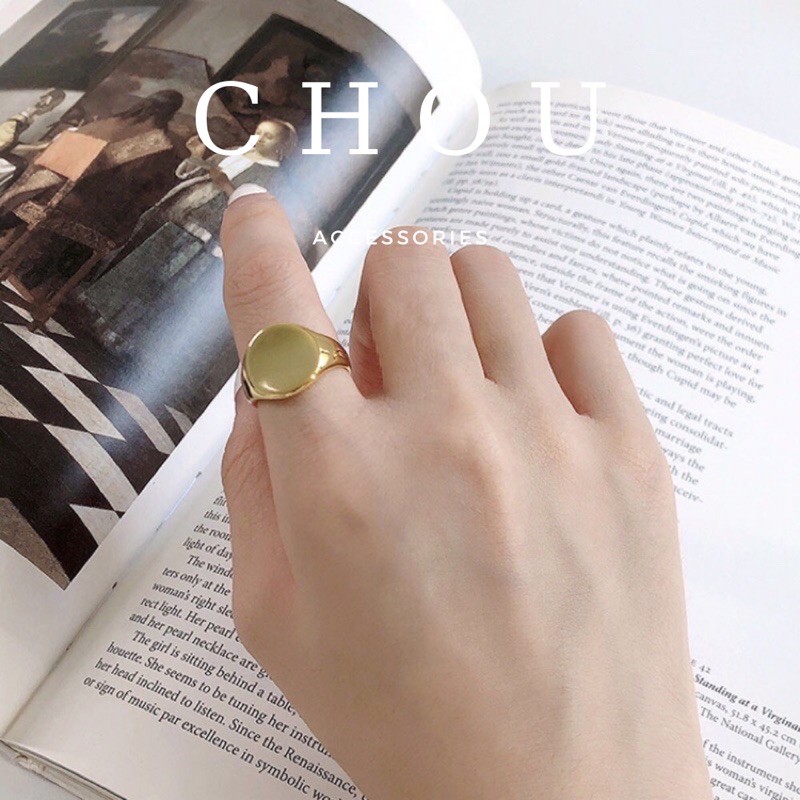 Nhẫn Oval | CHOU ACCESSORIES