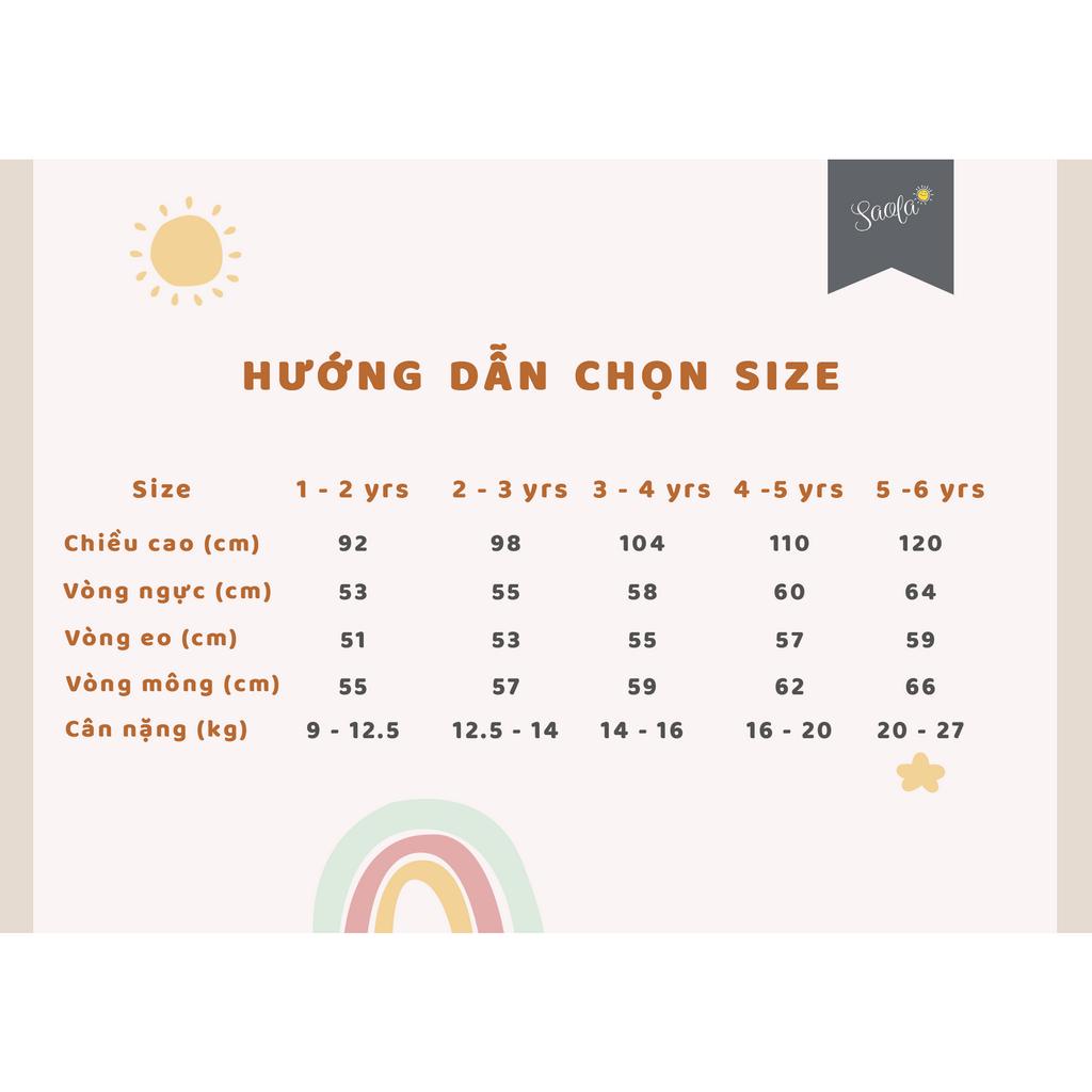 Đồ Bộ Bé Trai Muslin Họa Tiết Hoạt Hình Ngộ Nghĩnh Cho Bé Từ 1-6 Tuôi - Bonnie Set - SEM011 SEM012 - SAOLA CLOTHING