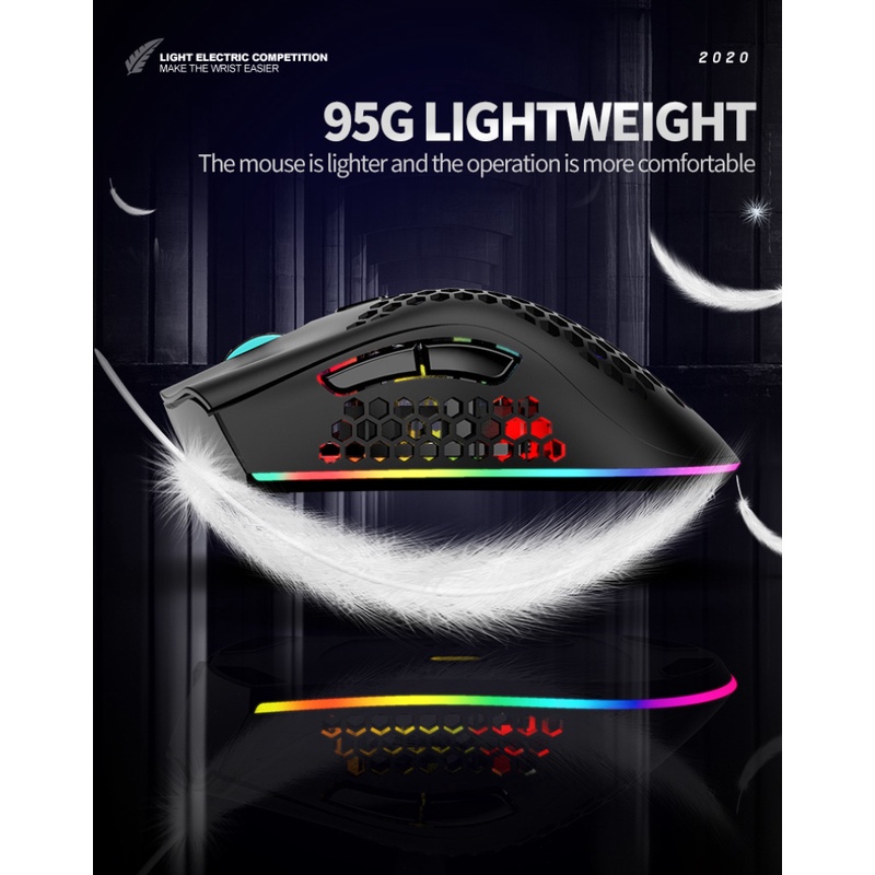 Chuột không dây Bm600 2.4ghz 1600dpi Có Thể Sạc Lại