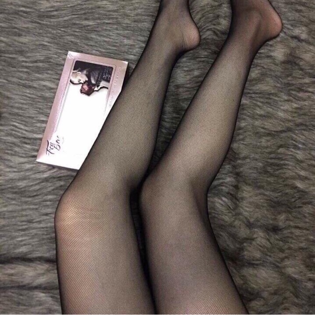 Quần tất lưới không gân