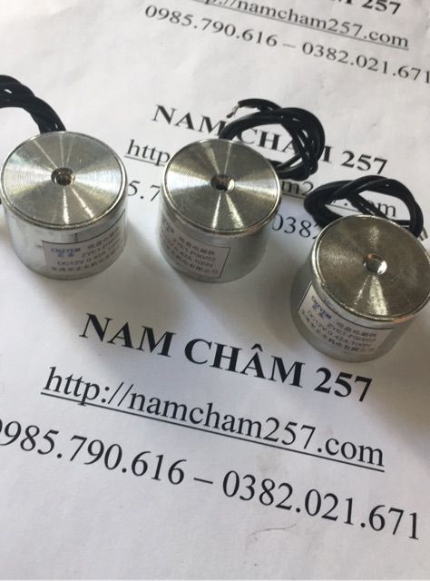 [Xả Kho] Nam châm điện 100N 10kg, Nam châm điện 12v,24v