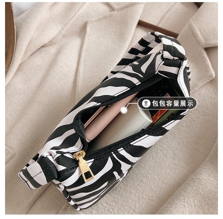 Túi Xách Đeo Chéo JASMIN NOIR In Họa Tiết Da Báo Thời Trang Cho Nữ