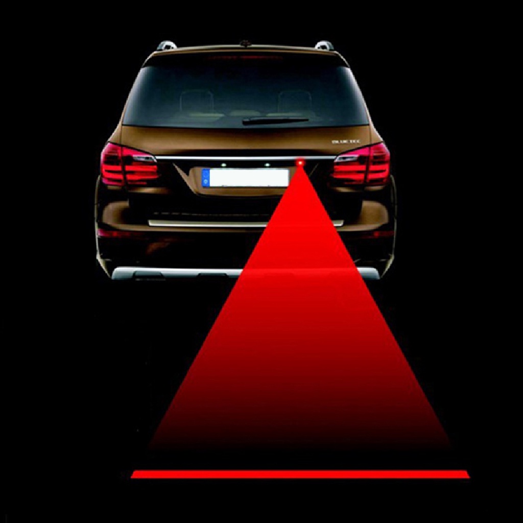 Đèn led laser cảnh báo 12V chống va chạm gắn đuôi xe hơi