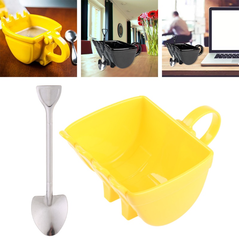 Bộ Cốc Xẻng Xúc Đơn Vui Nhộn Kèm Muỗng Cho Nhà Bếp