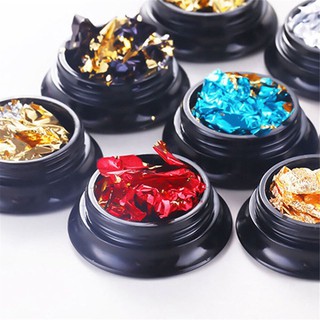 Giấy bạc màu ( set 6 hủ ) trang trí nail