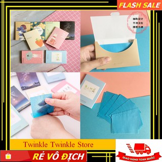 [SIÊU RẺ] GIẤY THẤM DẦU 50 TỜ GIÁ RẺ, TIỆN DỤNG