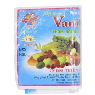 Bột thơm Vani Thiên Thành gói 10 ống