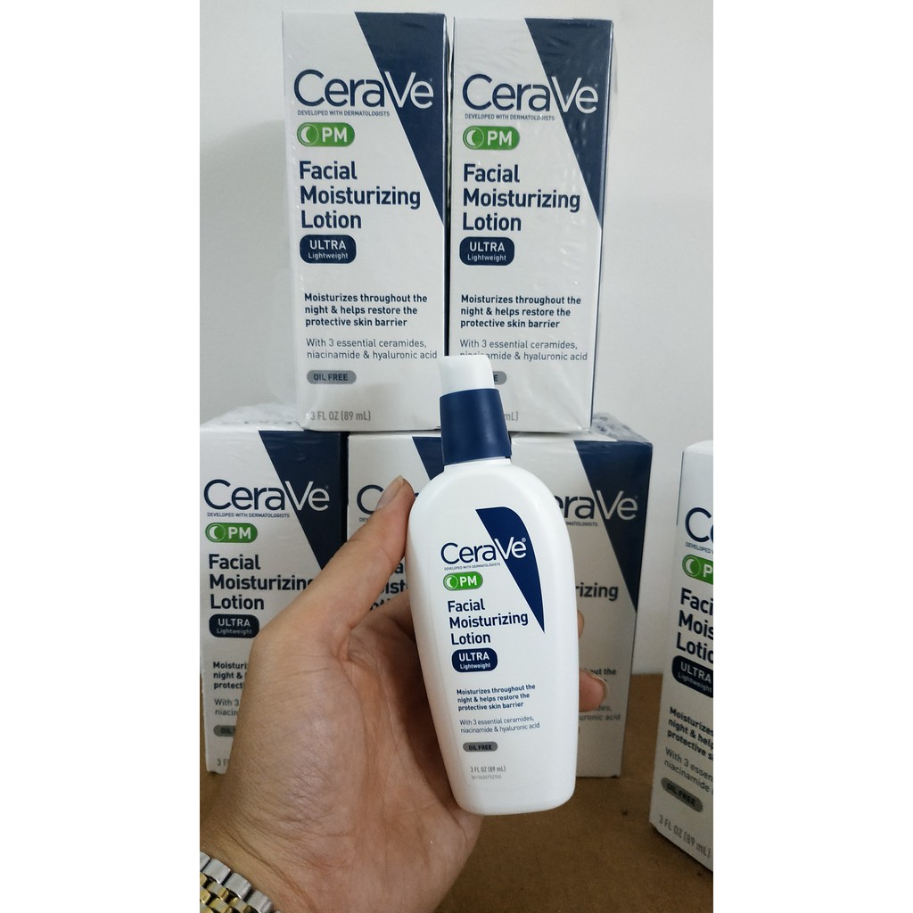 Kem dưỡng ẩm ban đêm CeraVe Facial Moisturizing Lotion (PM)