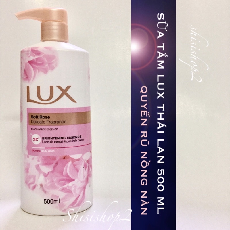 💐 Sữa tắm LUX mềm mịn da 500ml. Thái lan.