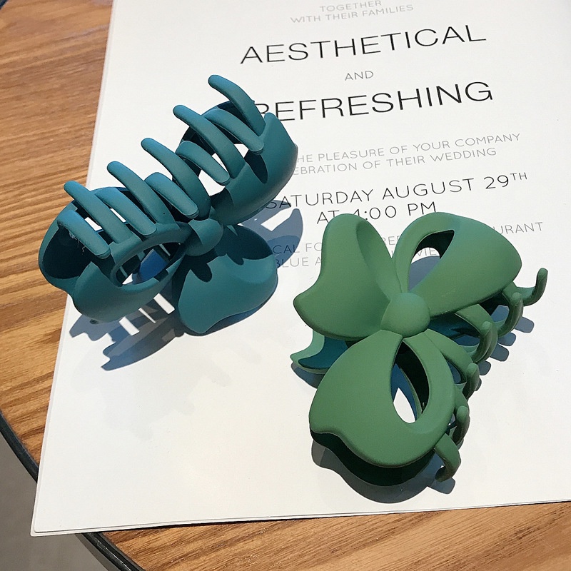 Kẹp Tóc Càng Cua Lưng Cá Mập Cỡ Lớn Kiểu Hàn Quốc