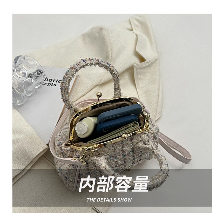 Túi Xách Đeo Vai Họa Tiết Sọc Caro Thời Trang Cho Nữ