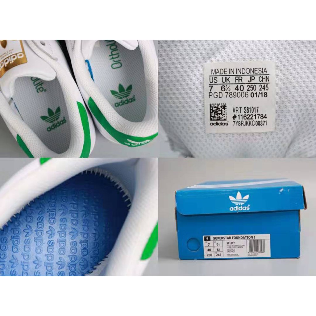 Sale (Xả Hàng Đón 2020). Adidas Superstar Giày nam Giày nữ Giải trí Đầu vỏ Tiêu chuẩn vàng S81017 : 2021 ^ . ^ ‣