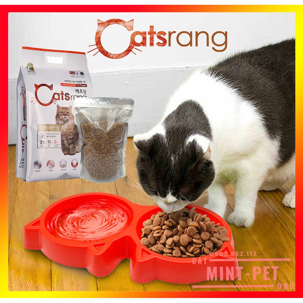 Thức Ăn Hạt Cho Mèo Catsrang 5kg Giá rẻ #MintPet