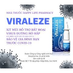 (có sẵn) Xịt mũi Viraleze 10ml kháng và diệt virus SARS-CoV-2 hiệu quả