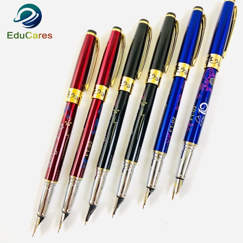 Bút máy nét thanh đậm ngòi mài Điểm Mười FT02 siêu đẹp - bút luyện viết chữ đẹp cao cấp viết êm tay và đều nét