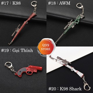 [ SIÊU HOT ] Móc Khóa PUBG - Mô Hình Game PUBG