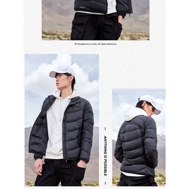 Áo lông vũ nam Lining AYMP231