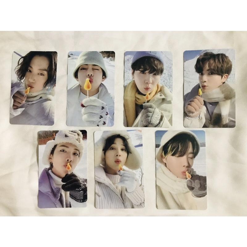 Bộ 7 Ảnh Lomo Card Nhóm Nhạc Bts Mùa đông Winter Package