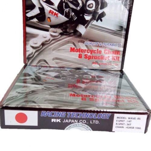 Nhông xích RK RS